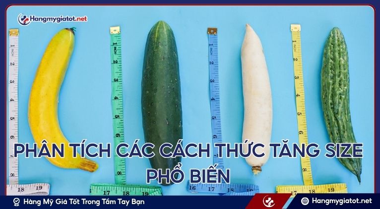 Phân Tích Các Cách Thức Tăng Size Phổ Biến