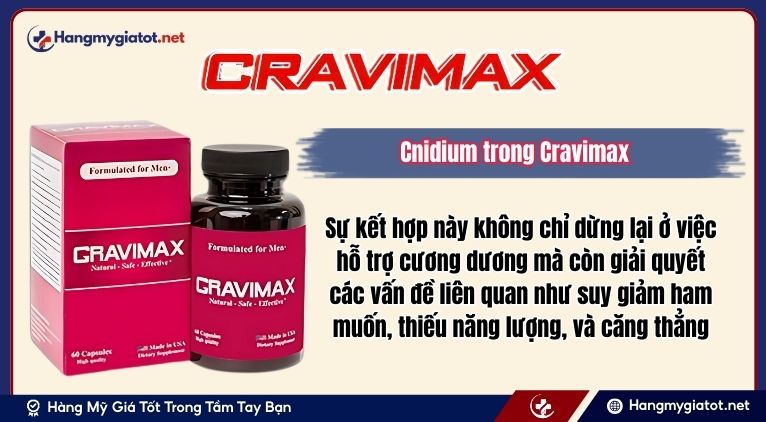 Hoạt Chất Cnidium trong cravimax