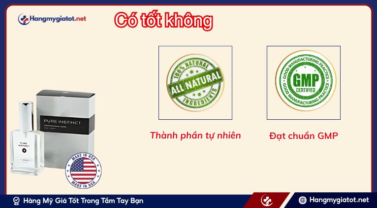 Pure Instinct Pheromone có tốt không?