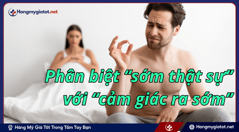 Phân biệt “sớm thật sự” với “cảm giác ra sớm”