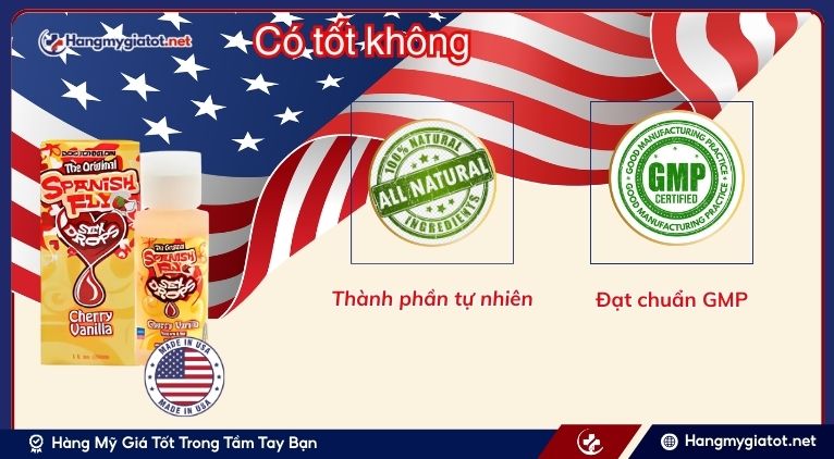 Spanish Fly Sexy Drops có tốt không?