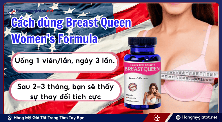 Cách dùng Breast Queen Women’s Formula