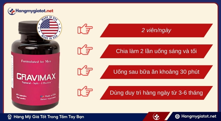 Cách sử dụng Cravimax hiệu quả