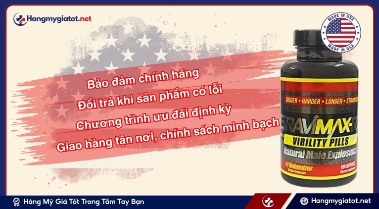 Chính sách mua hàng và ưu đãi Gravimax RX