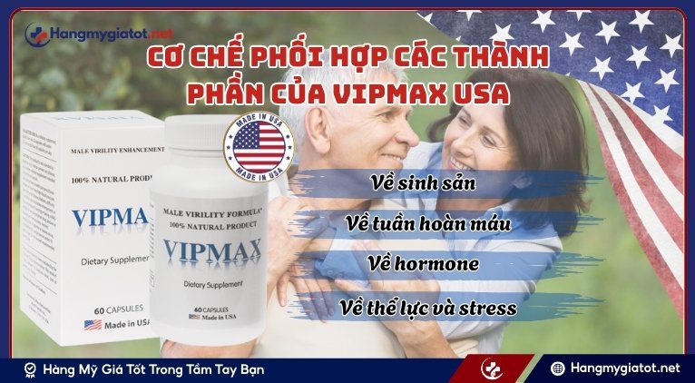 Cơ chế phối hợp các thành phần trong Vipmax