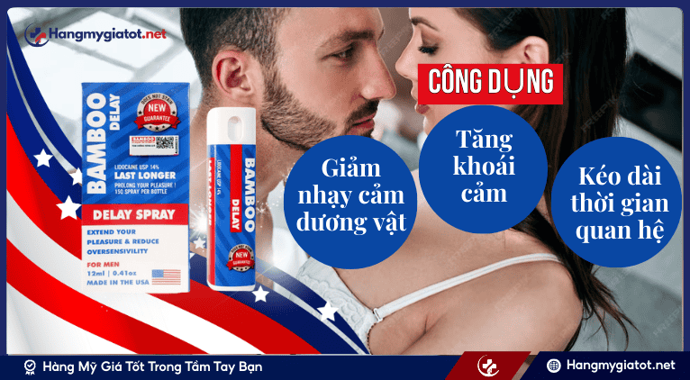 Công Dụng Của Xịt Bamboo Delay Spray?