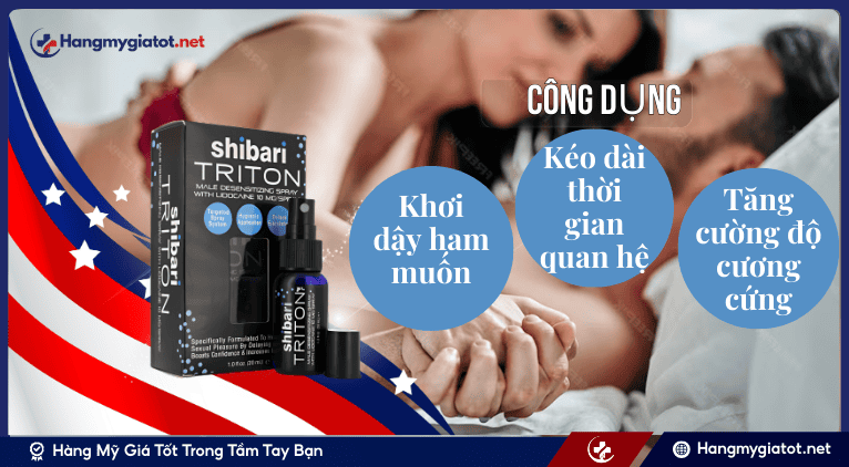 Công Dụng Của SHIBARI TRITON SPRAY