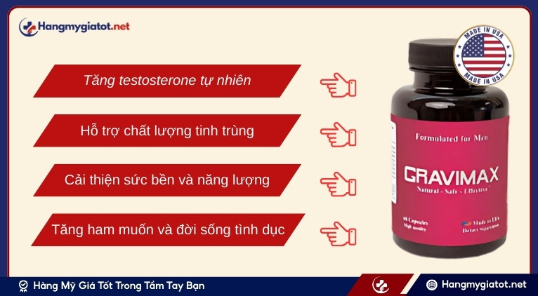 Cravimax hỗ trợ sinh lực nam như thế nào
