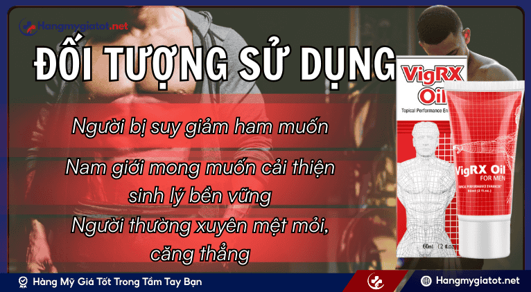 Đối tượng nên và không nên sử dụng VigRX Oil For Men