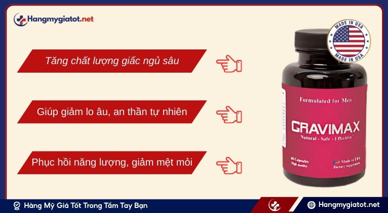 GABA trong Cravimax hiệu quả thư giãn và hỗ trợ giấc ngủ