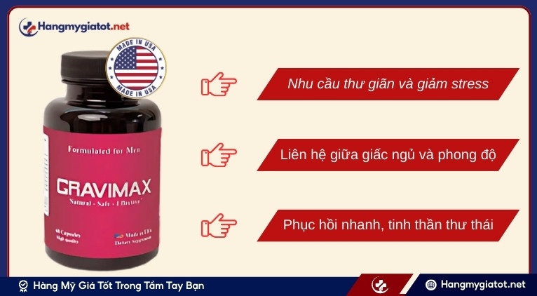Lý do Cravimax bổ sung GABA trong công thức