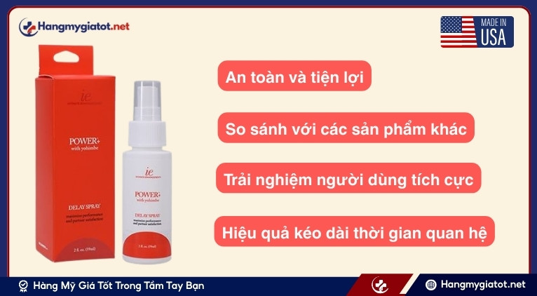 Power Delay Spray For Men có tốt không?