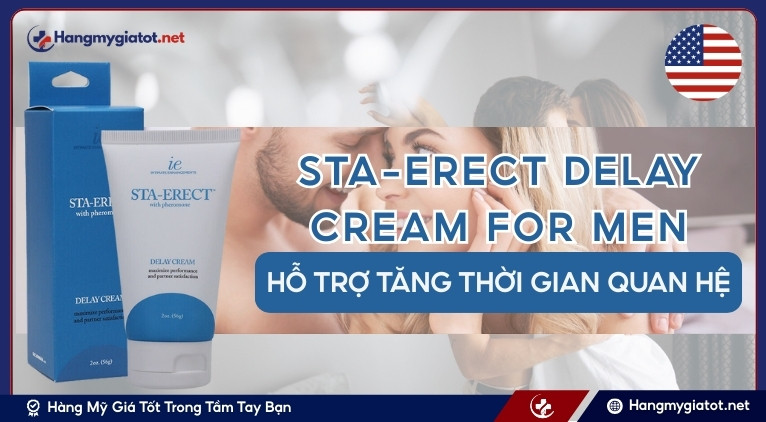 Giới thiệu tổng quát về Sta-Erect Delay Cream for Men