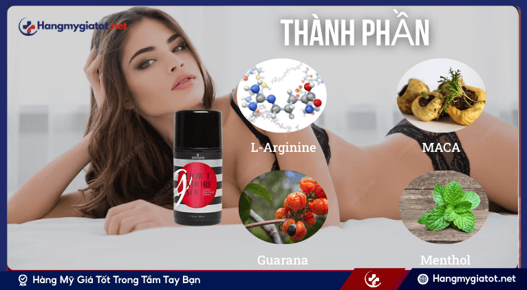 Thành Phần Của Gel Tăng Khoái Cảm Tự Nhiên G How I Adore You Cream 
