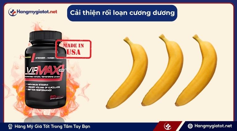 Vipmax RX cải thiện rối loạn cương dương