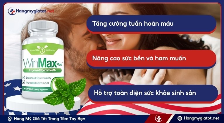 Winmax Plus có thực sự tăng cường sinh lý nam?
